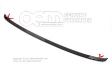 Genuine Golf 7 rear spoiler &quot;piano black&quot;