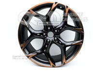 Alumínium felni Szatén fekete/réz 5FF601025M XEB