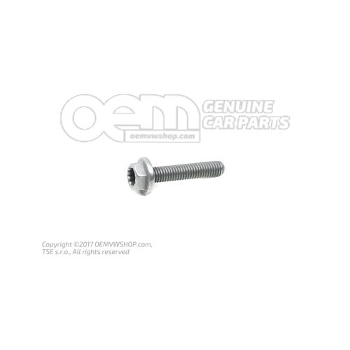 Kerek hd. csavar M6X30 N  91051101