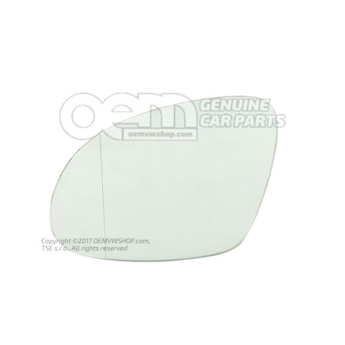 Tükörüveg (aszférikus-széles látószögű) lappal - balkormányos 5N0857521