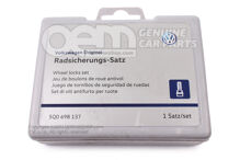 1 garnitúra kerékcsavarok, lopásgátló 5Q0698137