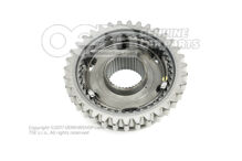 Szinkronizáló agy zárógallérral 02T311239J