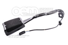 Szíjzár figyelmeztető érintkezővel övretesz szatén fekete/tűzpiros 1K3857755AGYLZ