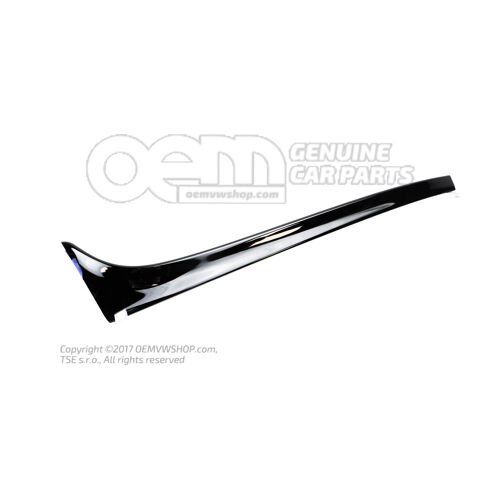 Spoiler fekete 5G6805945D 041