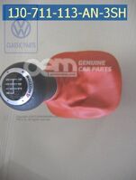 Sebességváltó gomb csomagtartóval a sebességváltó karhoz (bőr) trópusi narancs 1J0711113AN3SH Sebességváltó gomb csomagtartóval a sebességváltó karhoz (bőr) trópusi narancs 1J0711113AN3SH