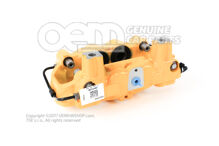 Audi e-tron GT sárga féknyereg fékbetétek nélkül 365x28mm méretű fékekhez jobb hátsó 4J3615424AB (2)