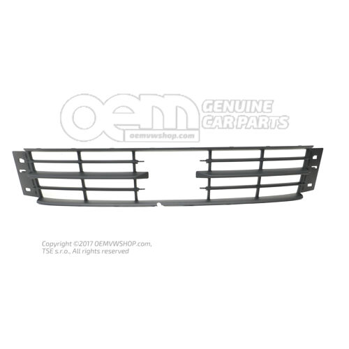 Szellőzőrács szatén fekete Skoda Fabia 3V 6V0853677  9B9