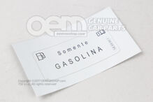 &quot;ÓLOMMENTES ÜZEMANYAG&quot; matrica 1JE010847F