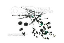 1 szett rögzítőelemek 1K0898619 (1)