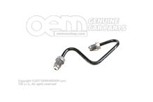 Fékcső a féktömlőtől a dugattyúházig 1K0611763A (1)