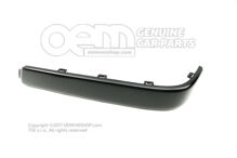 Fekete lökhárító szegély 4A0807422  3FZ (2)