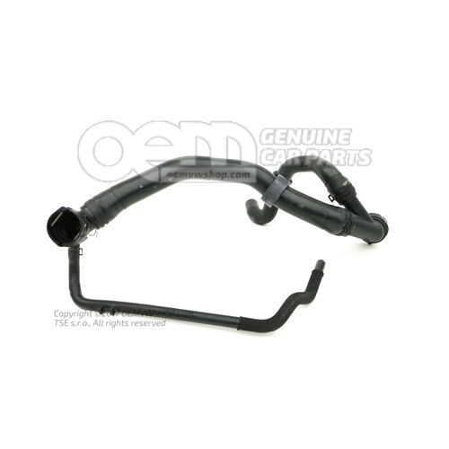 Hűtőfolyadék tömlő gyorscsatlakozóval 5Q0122101EA