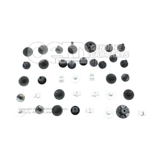 1 szett rögzítőelemek a sárvédőhöz 2H0898625