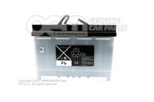 Akkumulátor, feltöltve és feltöltve 000915089AC (1)