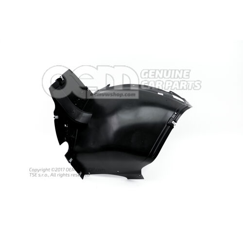 Wheel housing liner, plastic 3J0805912C