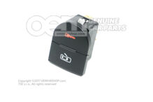 Biztonsági kapcsoló a központi zárhoz szatén fekete 8N0962107A B98