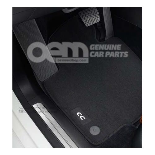 1 garnitúra lábtörlő (textil) antracit Volkswagen Passat CC/CC 3C 3C8061270  WGK