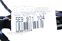 Kábelkészlet lökhárítóhoz Skoda Octavia 5E 5E9971104 (1)