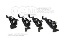 1 készlet fékbetét tárcsafékhez 8W0698151BC (1)