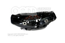 Audi RSQ8 black calliper without brake pads size 420x40mm left (3)