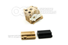 Lapos érintkezőház érintkezőreteszelő mechanizmussal a fedélzeti tápvezérlő egységbe 6C0937702 (1)