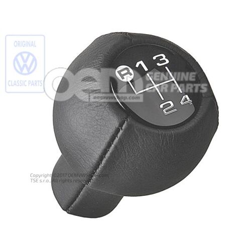 Sebességváltó gomb (bőr) sebességváltó gomb fekete 443711141C 1BX
