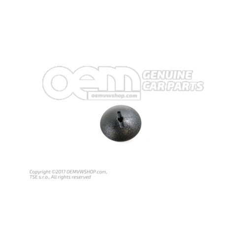 Nyomógomb szatén fekete N  908618019B9