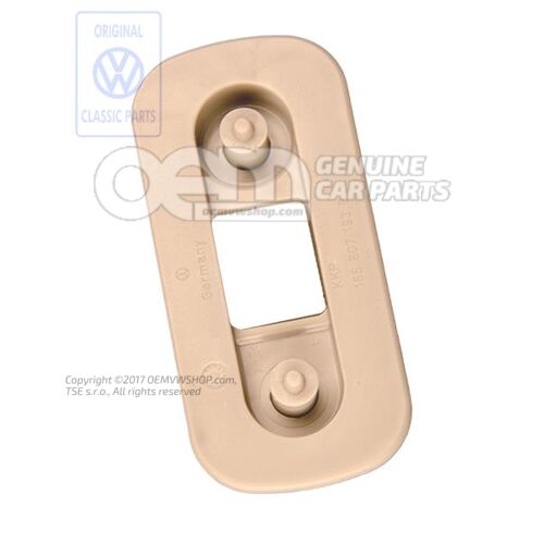 Konzol az első lökhárítóhoz Golf Mk2 és Jetta Mk2 165807193B
