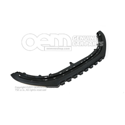 Spoiler rögzítő szatén fekete Volkswagen Polo Hatchback 6R 6R0805915H 9B9