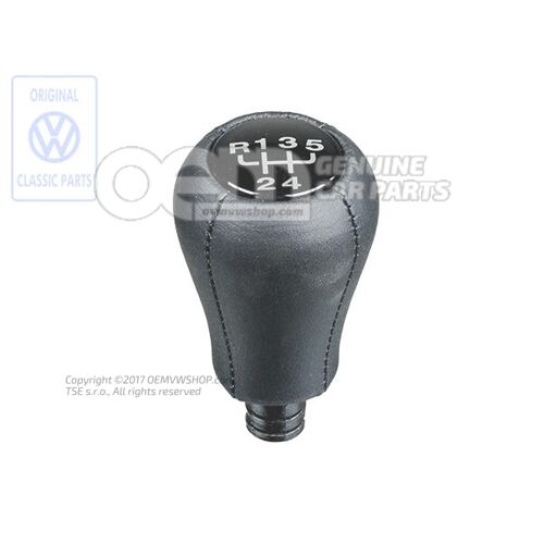 Sebességváltó gomb (bőr) sebességváltó gomb fekete 357711141A 1BX