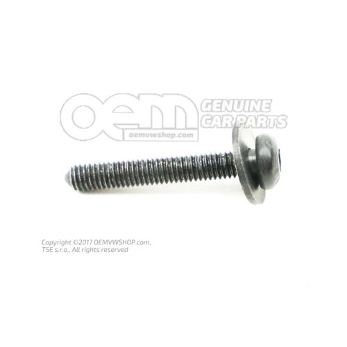 Hatlapfejű ovális fejű csavar (kombi) M6X40 N  10442201