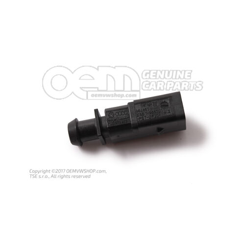 Lapos csatlakozó ház érintkező reteszelő mechanizmussal 1J0973802