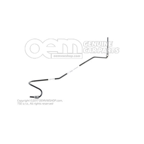 Fékvezeték a féktömlőtől a kerékhengerig Audi A2 8Z 8Z0611763N