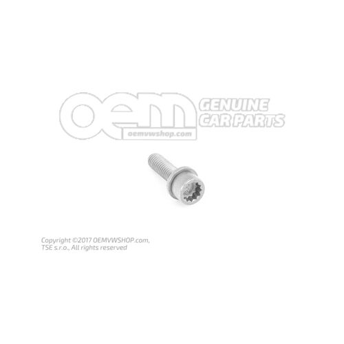 Csavar, poligon foglalattal hd. (kombi.) N  10613601