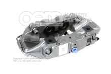 Audi e-tron GT grey calliper without brake pads for ceramic brakes size 410x32mm rear right 4J3615424G (1)