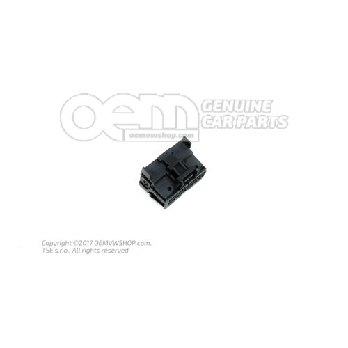 Lapos érintkezőház érintkezőreteszelő kábellel 8W0972420