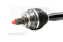 Kardántengely állandó sebességű csuklókkal 5Q0407272FF Kardántengely állandó sebességű csuklókkal 5Q0407272FF