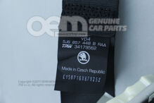 Hárompontos biztonsági öv fekete 5J6857448B RAA (2)