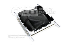 Sebességváltó gomb (bőr) fekete/narancs 2H0711113L CAX (1)