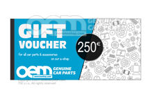 oemVWshop Ajándékkártya - 250 € OEM02249676