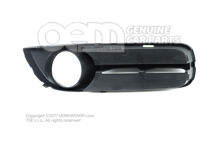 Ködlámpa burkolat szatén fekete 5J0853665  9B9 (2)