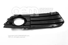 Szellőzőrács szatén fekete Audi A4/S4/Avant/Quattro 8K 8K0807681A 01C (1)