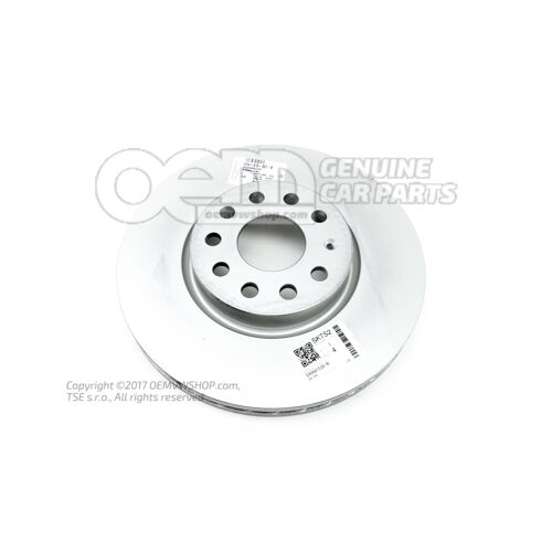 Féktárcsa (szellőztetett) 5WA615301B