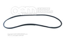 Ajtótömítés, belső sötét platinaszürke 8L4831721A 79R