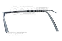 Ablakvezető fekete 6Q4837432K 5AP