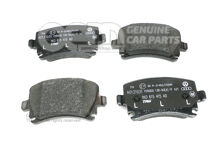 1 készlet fékbetét tárcsafékhez 1K0698451S