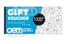 oemVWshop Ajándékkártya - 1000 € OEM02249679
