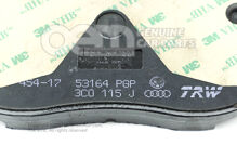 1 készlet: fékbetétek kopásjelzővel tárcsafékhez 3C0698151G (1)