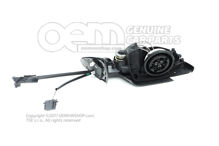 Külső tükörház szatén fekete Skoda Octavia 1Z 1Z1857508E 01C