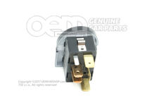 Biztonsági kapcsoló a központi zárhoz szatén fekete 8N0962107A B98 (1)